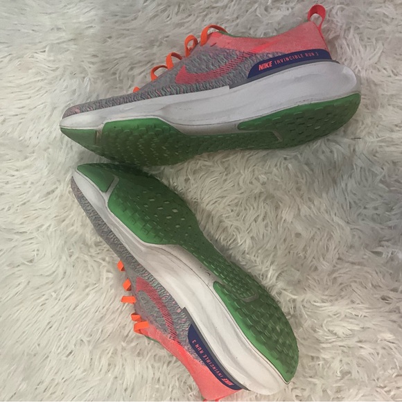 Nike Wmns ZoomX Invincible Run FK 3 “White Hot Punch” Sz.10,GREAT CONDITION - Picture 4 of 4
